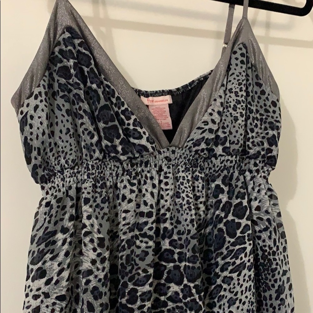 Leopard Dress Mini - Picture 2 of 5